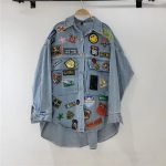 Asymmetrical Denim Jackets Women Streetwear Fashion - Image 7