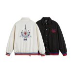 Streetwear Embroidered Printed Loose Casual Sport Jacket - Image 5